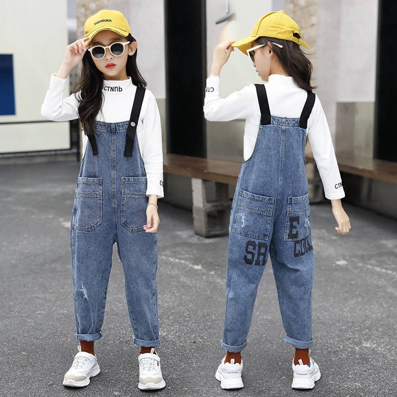 Denim Jumpsuit - Denim blue - Kids