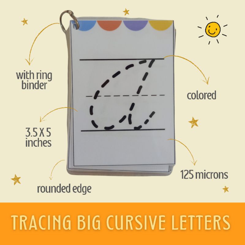 Laminated Tracing Alphabet Letters Cursive A4 Size Sh vrogue.co