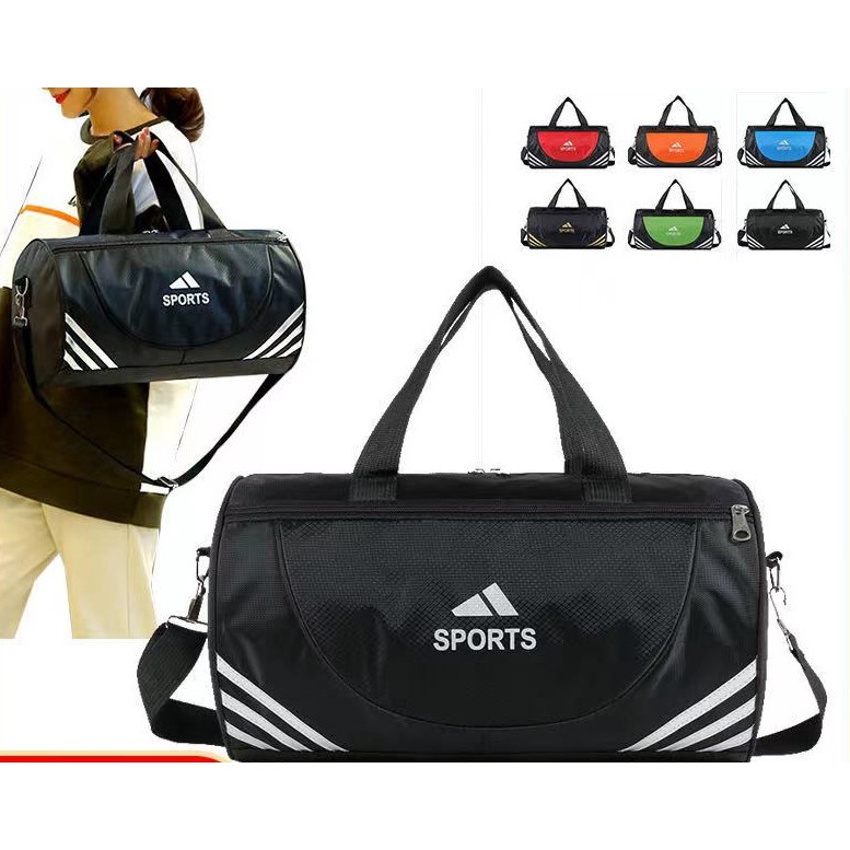 sport bag fitness bag sports men s and women s large travel bag portable cylindrical sports bag Shopee Philippines