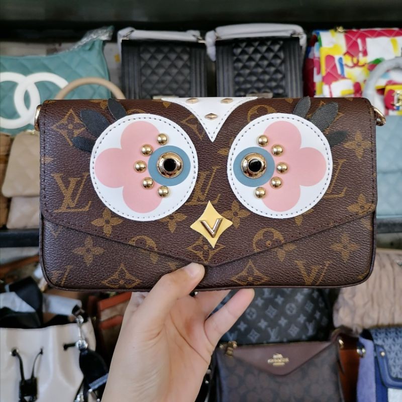 vuitton pochette felicie owl