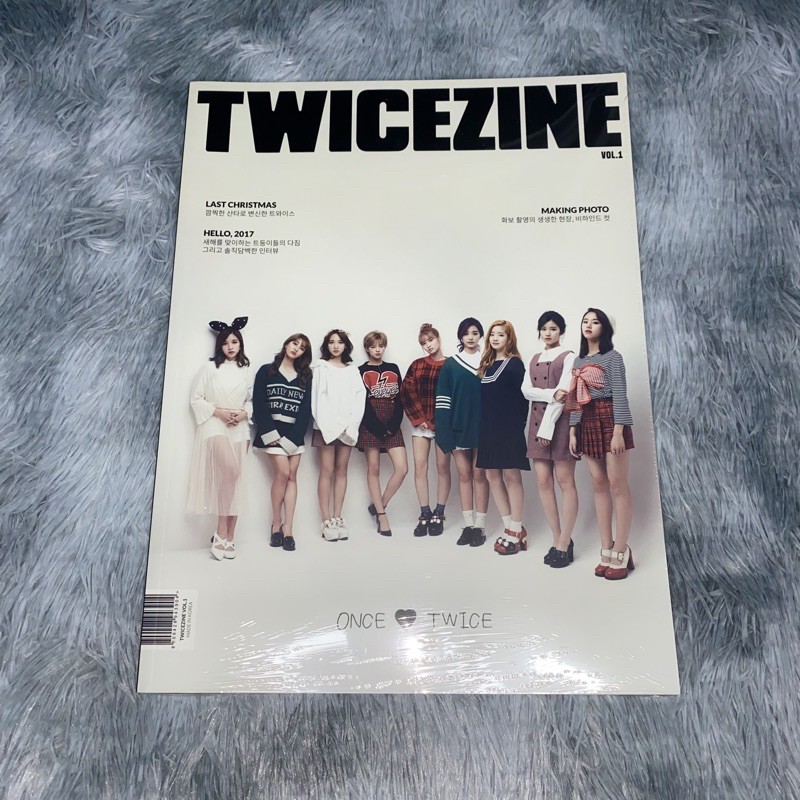 TWICE MAGAZINE TWICEZINE VOL. 1 (SEALED) | Shopee Philippines