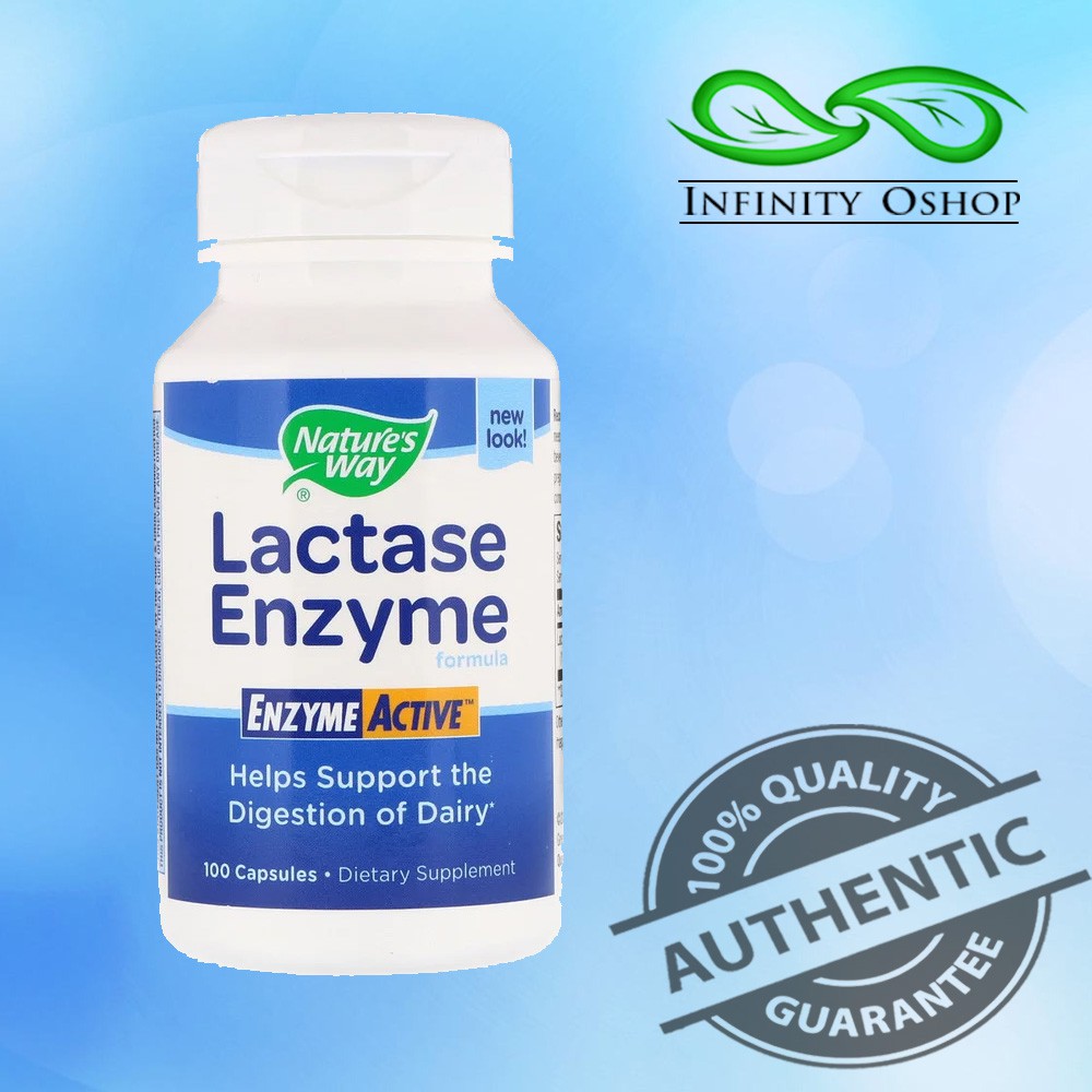 Nature's Way, Lactase Enzyme Formula, 100 Capsules Shopee Philippines
