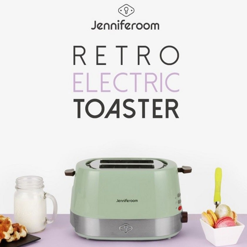 Jenniferoom Retro Electric Toaster / ke089 | Shopee Philippines