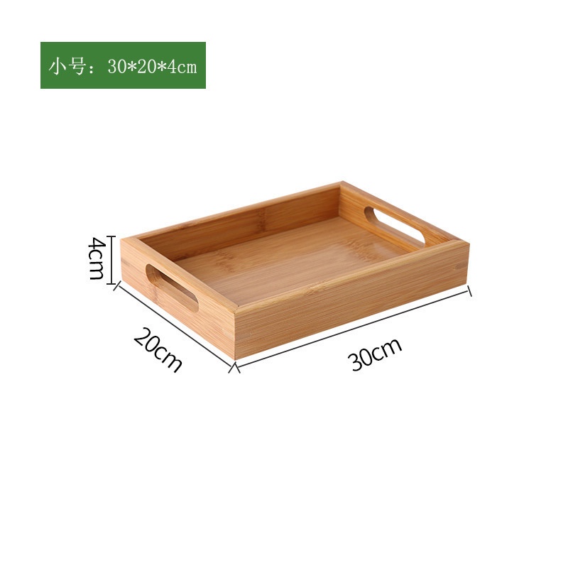 Various Size Exclusive Wood Serving Tray Food Dish Kitchen Vintage