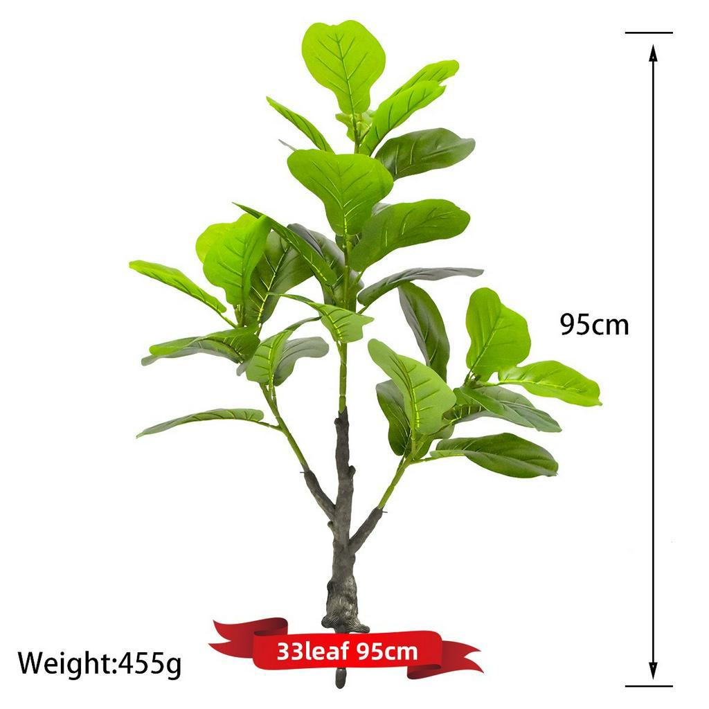 Artificial Plants Fiddle Leaf Fig Tree Ficus Lyrata Plant For Indoor