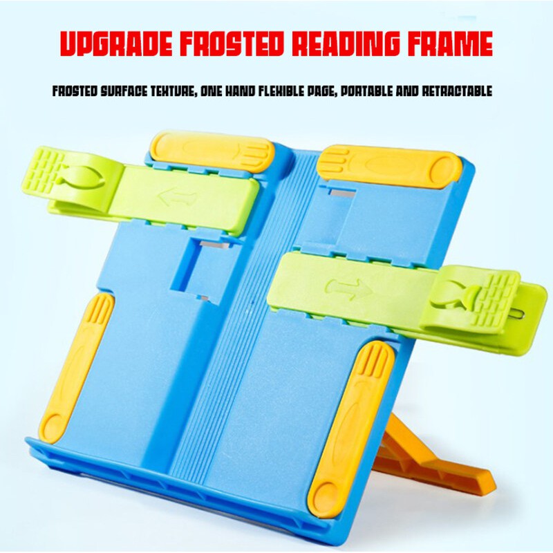 Portable Reading Stand Clip Holder Rack With Foldable Legs Shopee