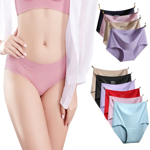 7 Colors Women's Seamless Panty Underwear