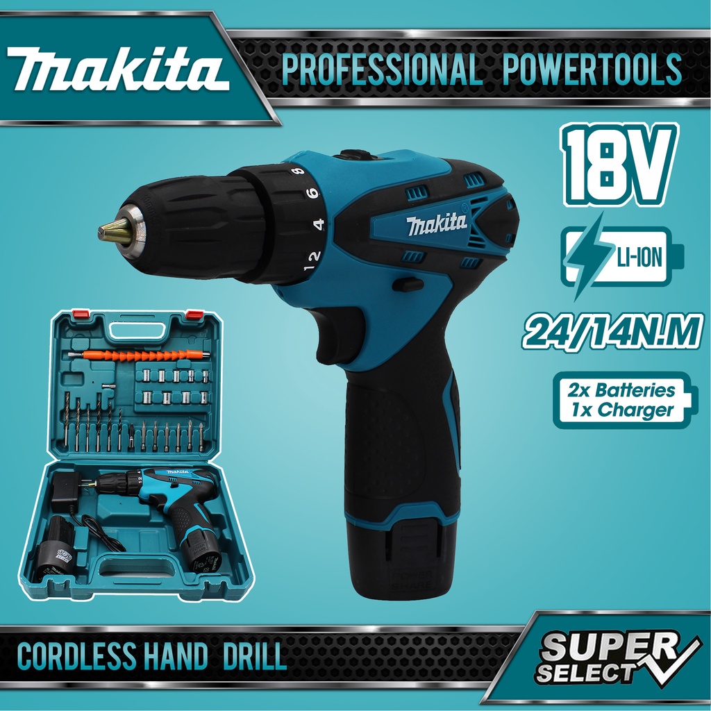 Makita DF330DWE 18V Cordless Hand Drill Shopee Philippines