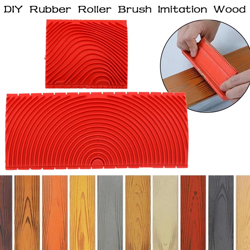 Wood Graining DIY Tool Set Imitation Wood Graining Pattern Wall Texture