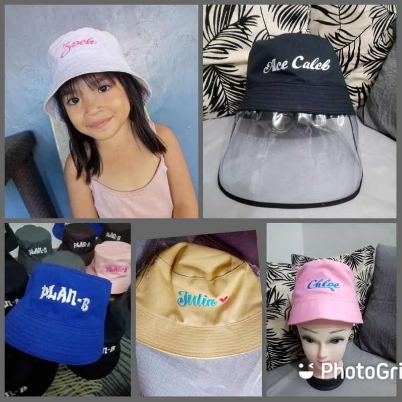 Hat with name clearance