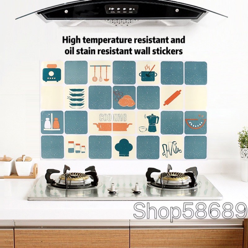 High temperature resistant and oil stain resistant wall stickers ...