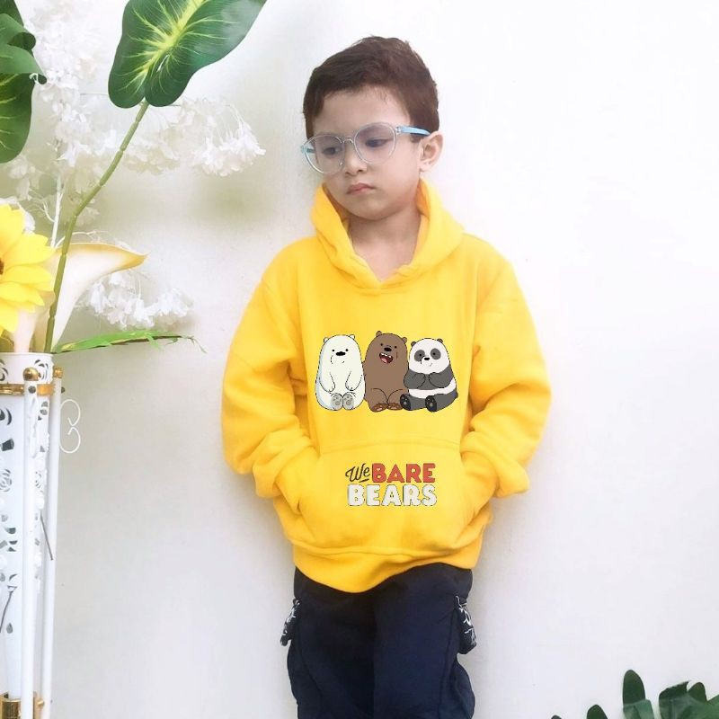 10yo girl bare Inspired we bare bears Hoodie Jacket for men women Kids Boy Girl Toddler  3-10 Years Old Long Sleeve | Shopee Philippines