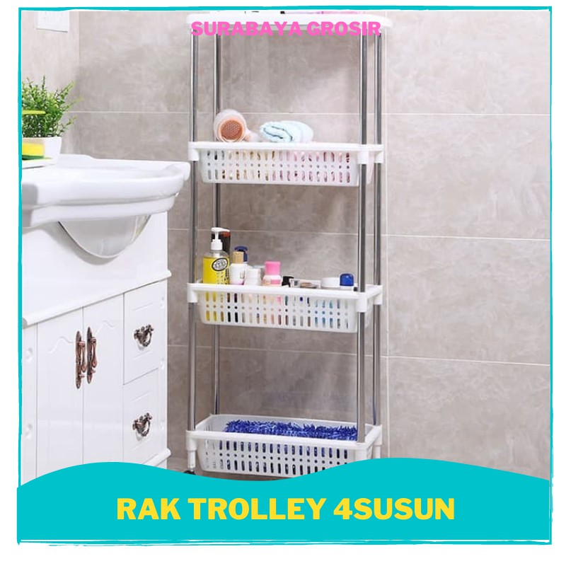 New WHEEL STORAGE RACK TROLLEY 4-LAYER Multipurpose RACK 4-tier Wheels ...
