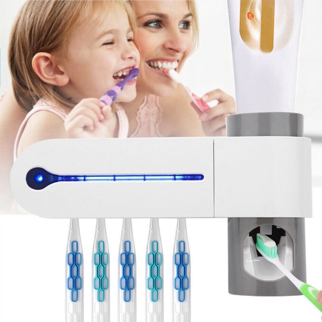 3 in 1 UV Light Toothbrush Sterilizer Disinfection Toothbrush Fresh ...