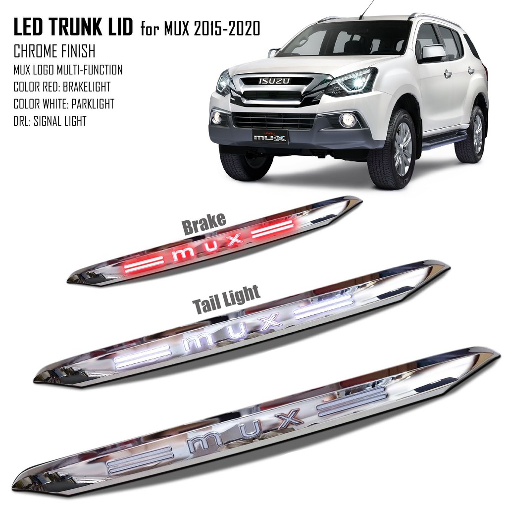 2015-2021 ISUZU MUX TRUNK LID LED BRAKE AND TAIL LIGHT | Shopee Philippines