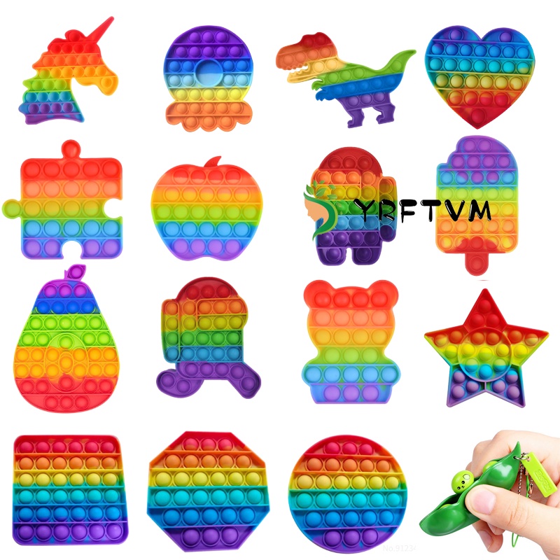 Jouets Sensoriels Pop It Afufu Pour Bébés 10 Mois Et + - Lot De 3 (Dinosaure, Bus, Chenille), Silicone, Motricité Fine, Anti-Stress, Montessori - 8