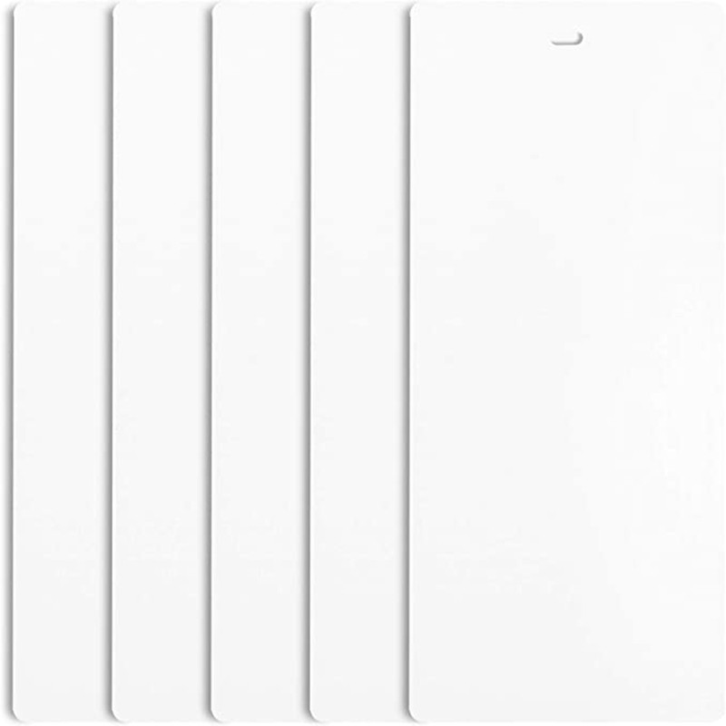 5 Pack 82.5" White Vertical Replacement Blinds Slats Sliding Door