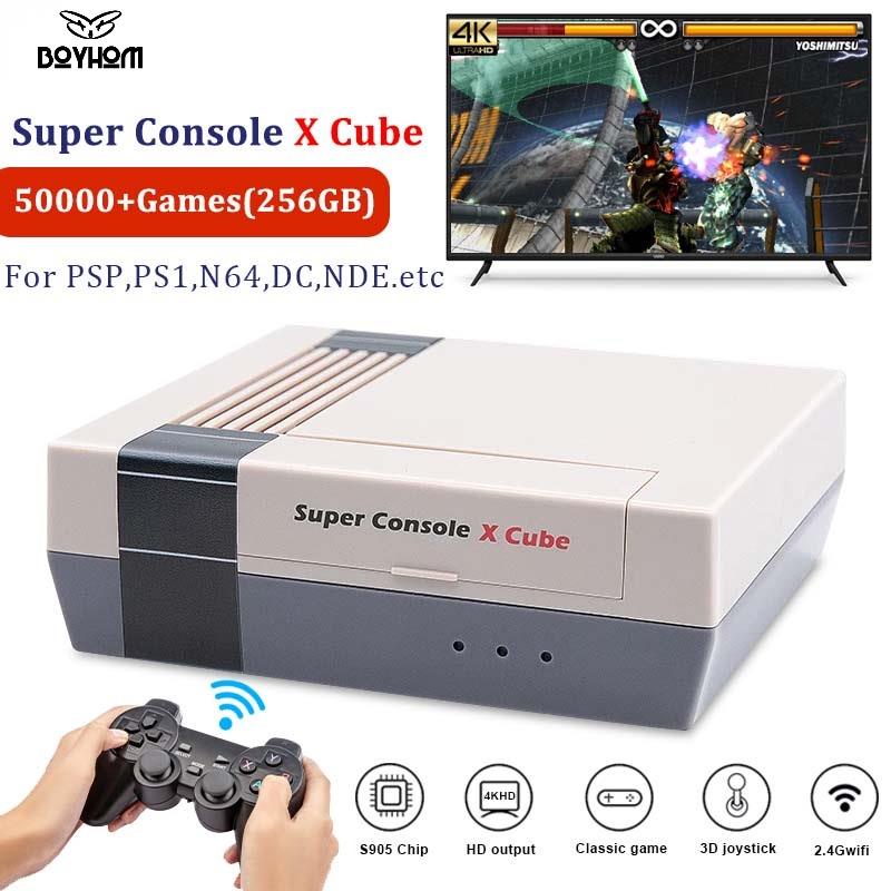 Super Console X Cube Built in 50000+ Games 50+ Emulators Performance TV