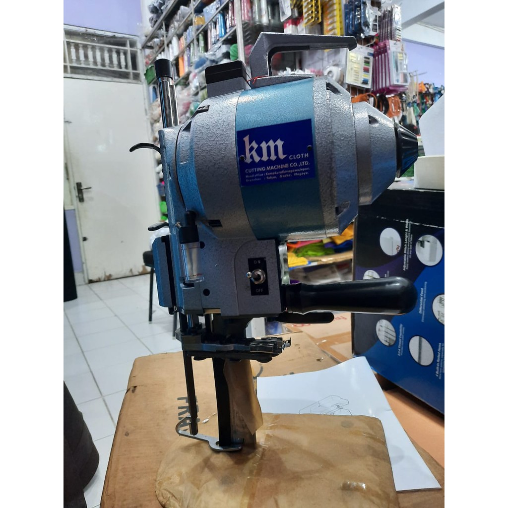 MESIN KM AU-V 5 INCH UPRIGHT FABRIC CUTTING MACHINE MADE IN CHINA ...