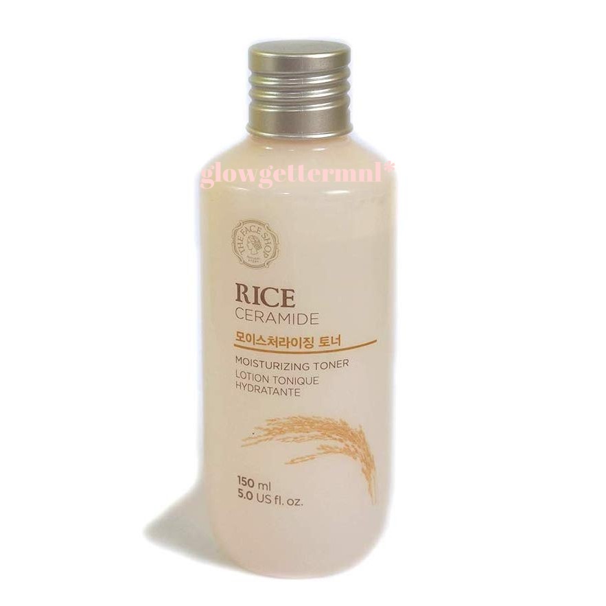 The Face Shop Rice Ceramide Toner 150ml Shopee Philippines