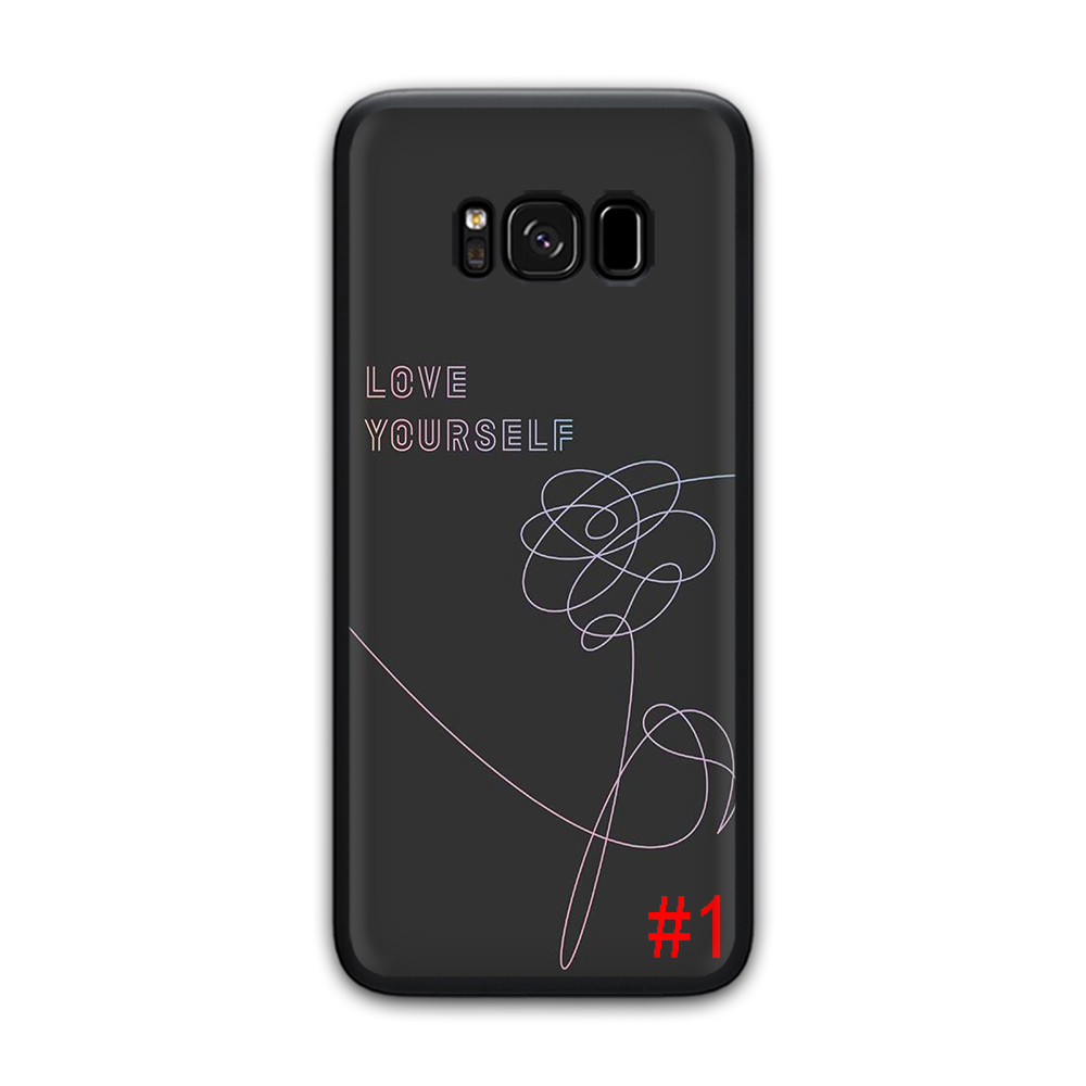 Bts Love Yourself Soft Phone Case for Samsung Galaxy S8 S9 S10