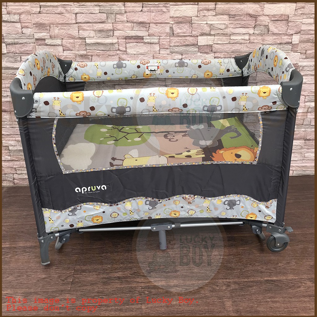 Apruva metal crib with bassinet best sale