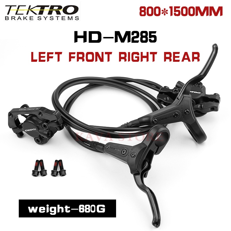 TEKTRO HD-M285 MTB Hydraulic Disc Brake With 160/180/203mm Rotor Front ...