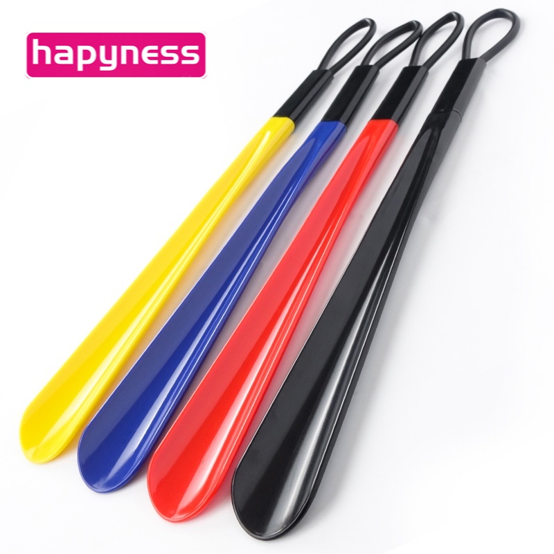 1pc Plastic Long Shoehorn Lazy Shoe Helper Long Handle Shoes Lifter Pull Shoehorn Slip Handle Long Shopee Philippines