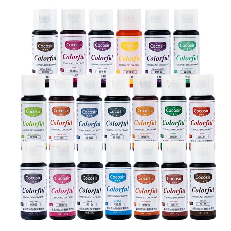 26g Gel Food Coloring Edible Pigment Cake Coloring Shopee Philippines