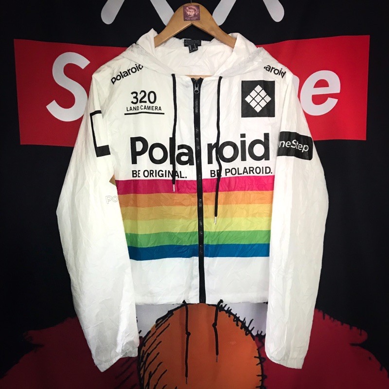 Polaroid clearance jacket white