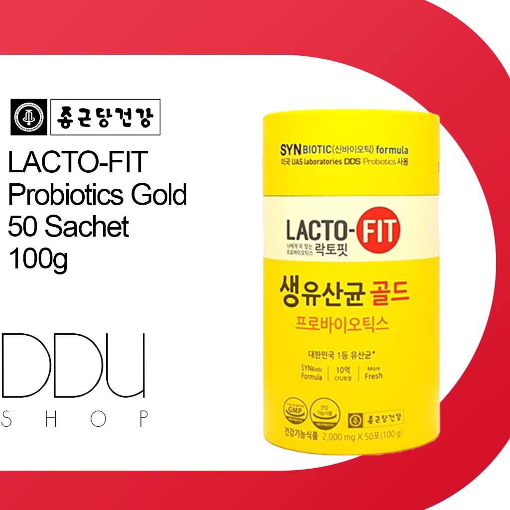 Chong Kun Dang Lacto Fit Probiotics Gold 50 Sachet 100g Av34 Shopee Philippines