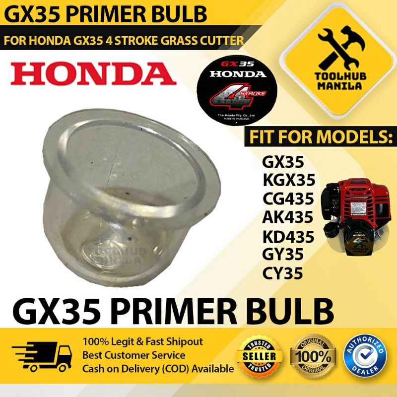 PRIMER BULB BRUSH CUTTER GRASS CUTTER TRIMMER FOR HONDA GX35 OR ANY ...