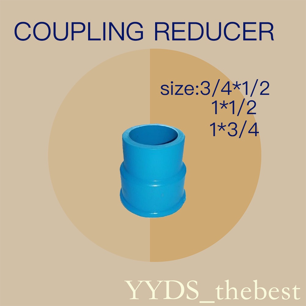 goflex (PER PIECE) PVC Blue coupling reducer 3/4*1/2 , 1*1/2 , 1*3/4 ...
