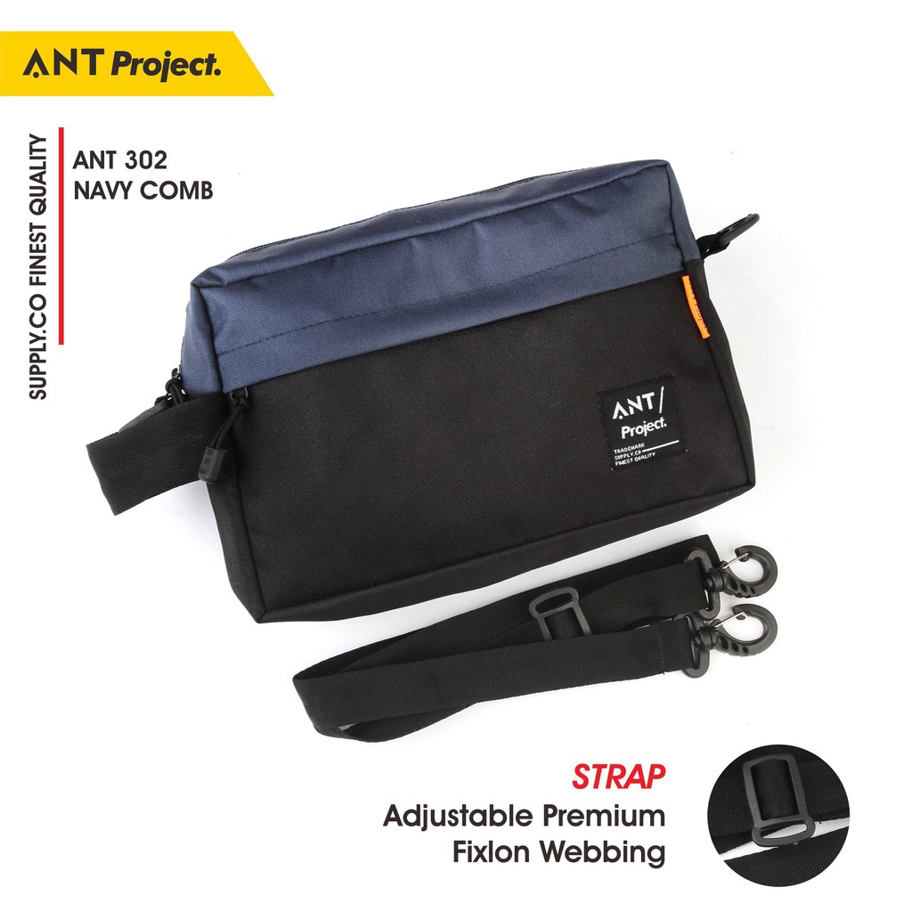 ANT PROJECT Premium Cool Distro Men's Clutch Slingbag Pouch Bag ...