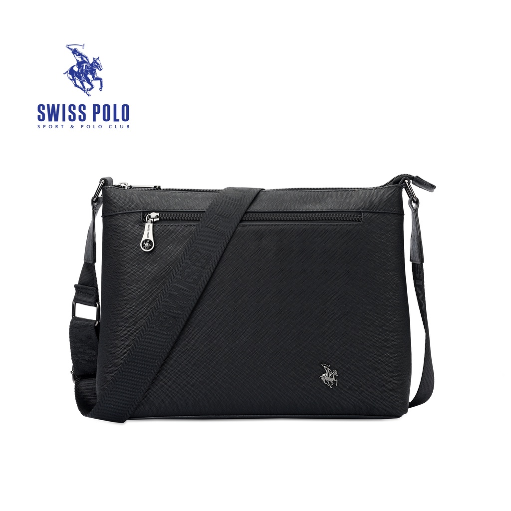 Swiss Polo Sling Bag SWZ 12531 Black Shopee Philippines