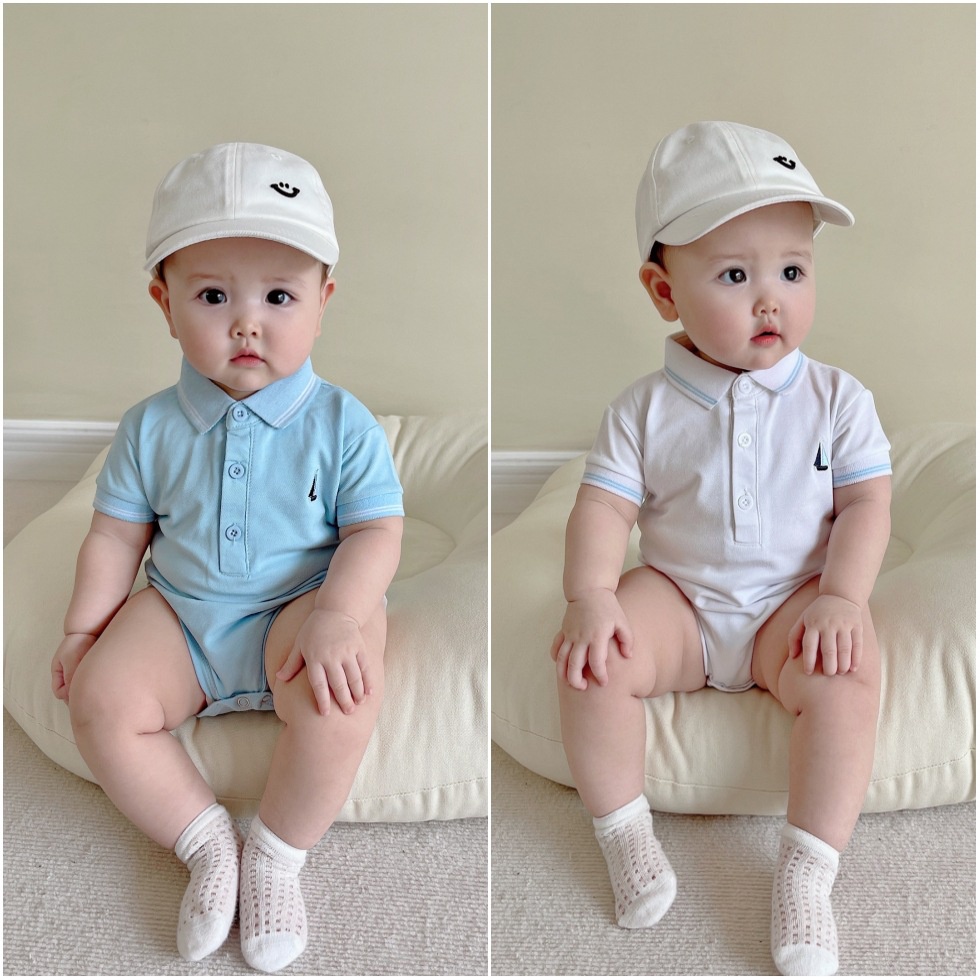 Infants Toddlers Rompers Baby Boy Triangle Romper Newborn Jumpsuit Baby Romper Clothes Summer Fashion Tide Shopee Philippines