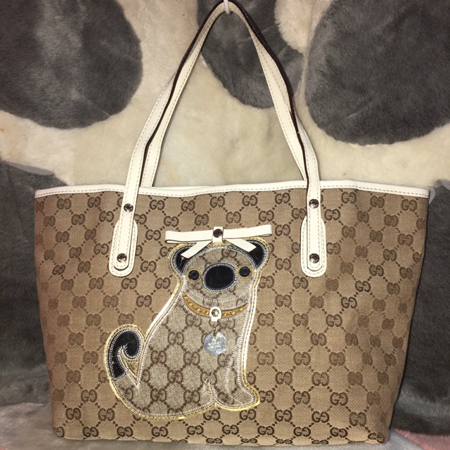 Gucci oliver best sale pug tote