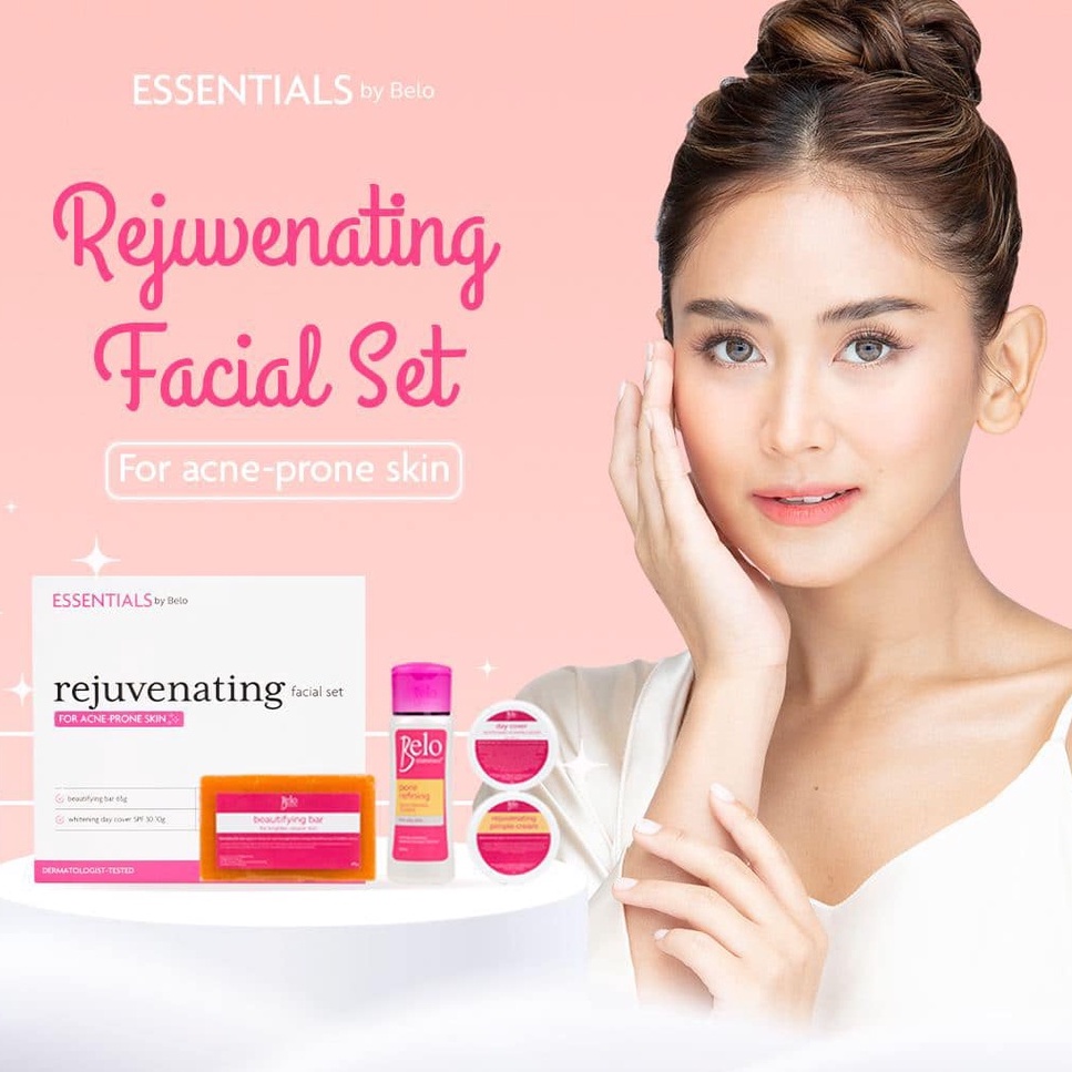 Belo Essentials Rejuvenating Facial Bar Toner Cream or Set