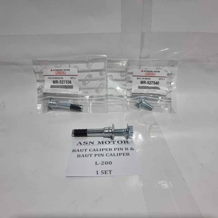 B PIN CALIPER BOLT AND L200 CALIPER PIN BOLT PRICE PER 1 SET | Shopee ...