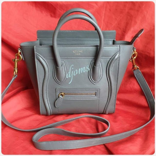 Celine 2024 nano gray