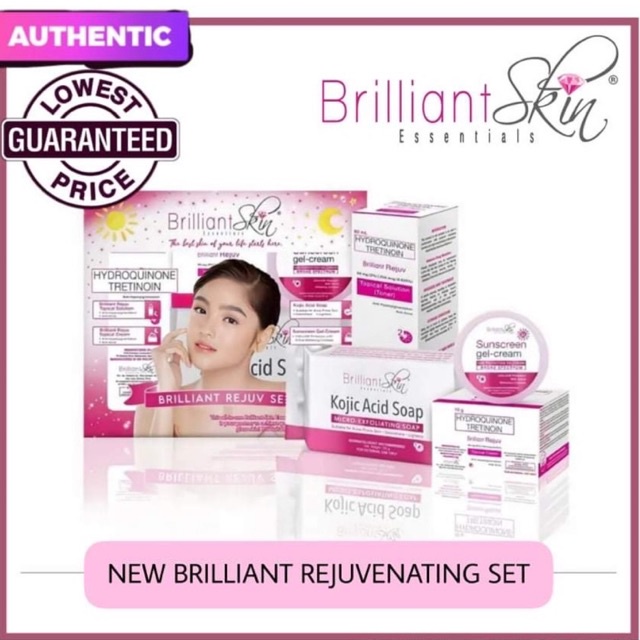 AUTHENTIC Brilliant Skin NEW Rejuvenating Set | Shopee Philippines