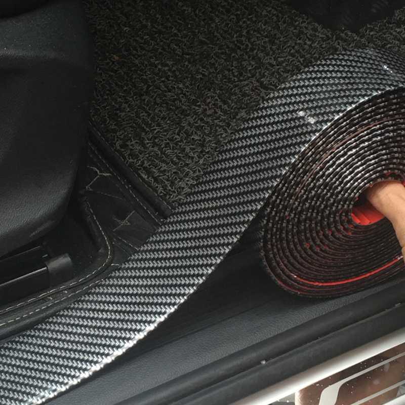 Carlor Sticker Vinyl Carbon Fiber Car 5 x 300cm sealplate | Shopee ...