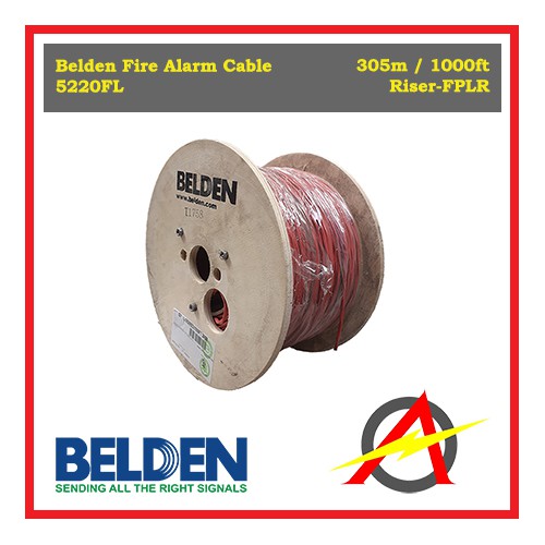 Belden Fire Alarm Cable 5220FL 305m/1000ft (1 roll) | Shopee Philippines