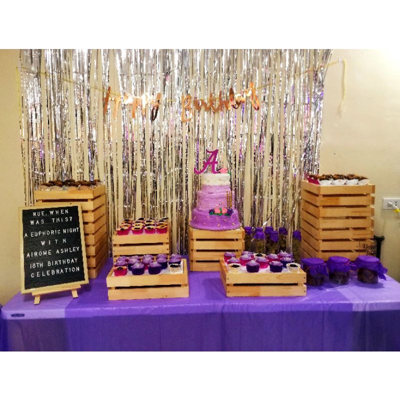 Customized Glitter Cardstock cake topper Shopee Philippines