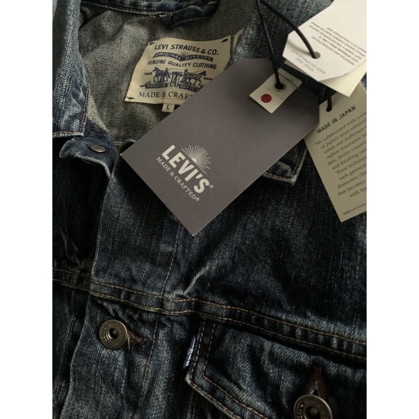 LEVIS MADE & CRAFTED® TYPE III TRUCKER JACKET “HOSHI” MADE IN JAPAN |  Shopee Philippines