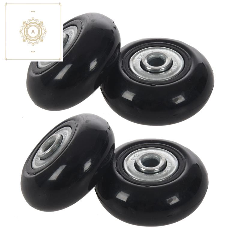 4Set 45X19mm Luggage Suitcase / Inline Outdoor Skate Replacement Wheels