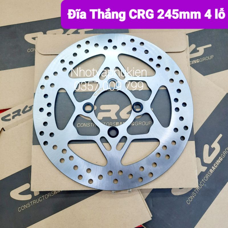 Crg 245mm 4-hole brake disc Mounting Future, Ex135, Ex150, Winner ...