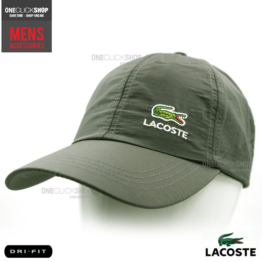 Lacoste dri 2024 fit hat