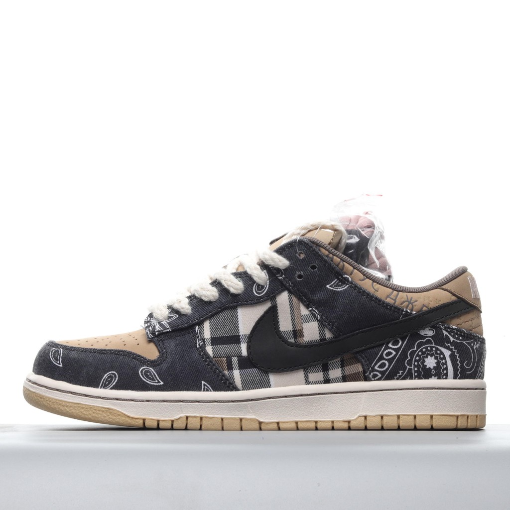 Travis Scott X Nike SB Dunk Low TS Joint Cashew Flower 