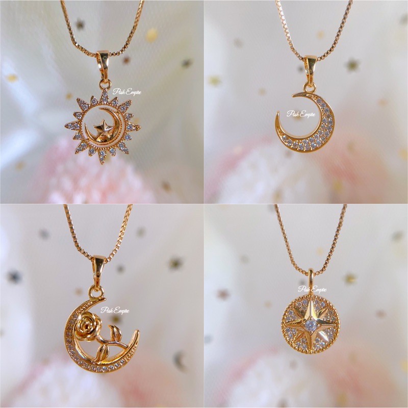 Sun and stars on sale necklace